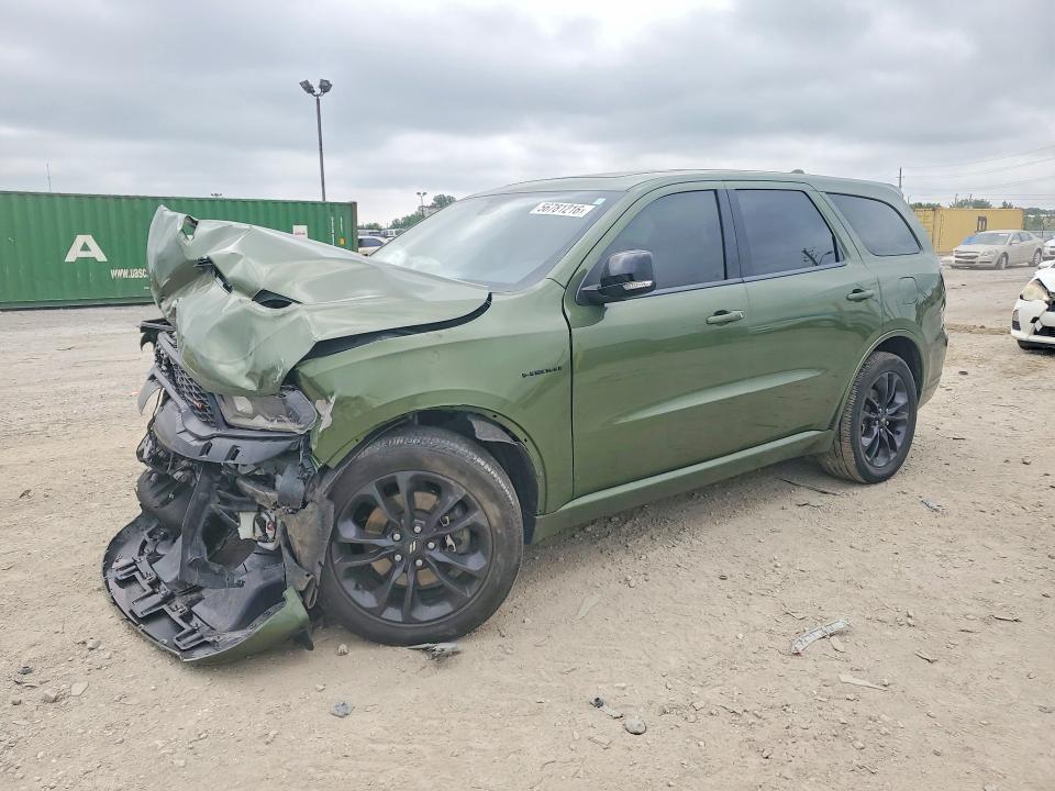 56781216 :رقم المزاد ، 1C4SDJCT7MC574348 vin ، 2021 Dodge Durango مزاد بيع
