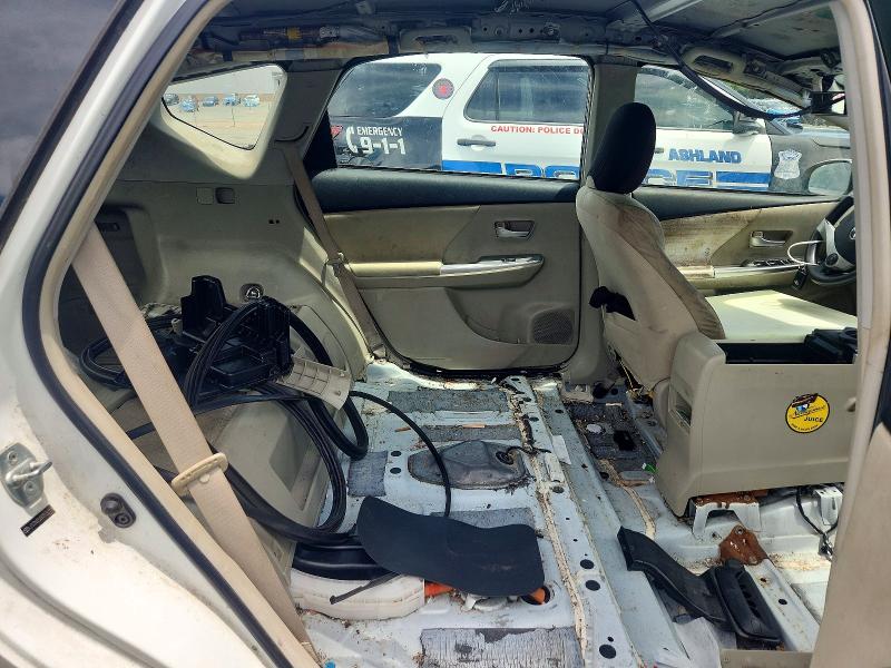 2012 Toyota Prius V მანქანა იყიდება აუქციონზე, vin: JTDZN3EU2C3176556, აუქციონის ნომერი: 58127976