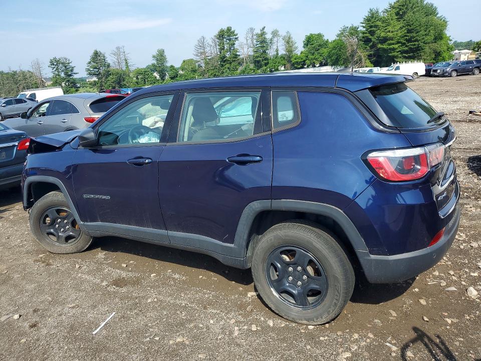 Продажа на аукционе авто 2018 Jeep Compass, vin: 3C4NJDAB0JT256749, номер лота: 56970836