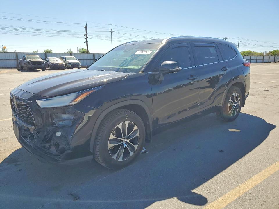 Продажа на аукционе авто 2021 Toyota Highlander, vin: 5TDHBRCH5MS067358, номер лота: 57222846