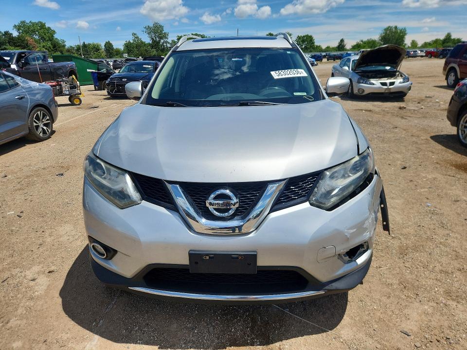 58302036 :رقم المزاد ، 5N1AT2MV6FC798262 vin ، 2015 Nissan Rogue مزاد بيع