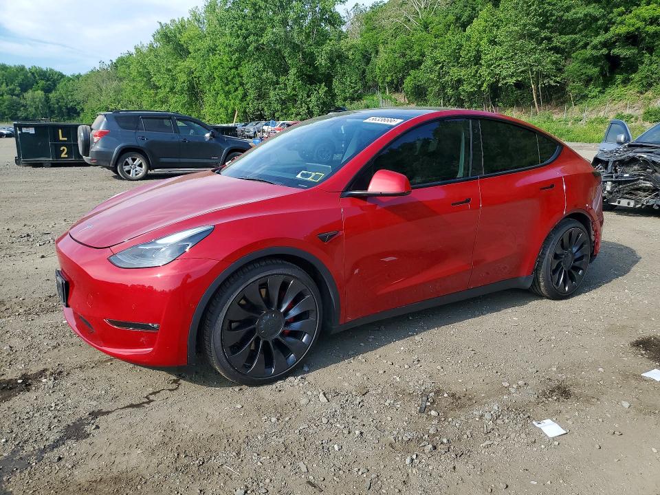 Продажа на аукционе авто 2022 Tesla Model Y, vin: 7SAYGDEF8NF380140, номер лота: 56336666