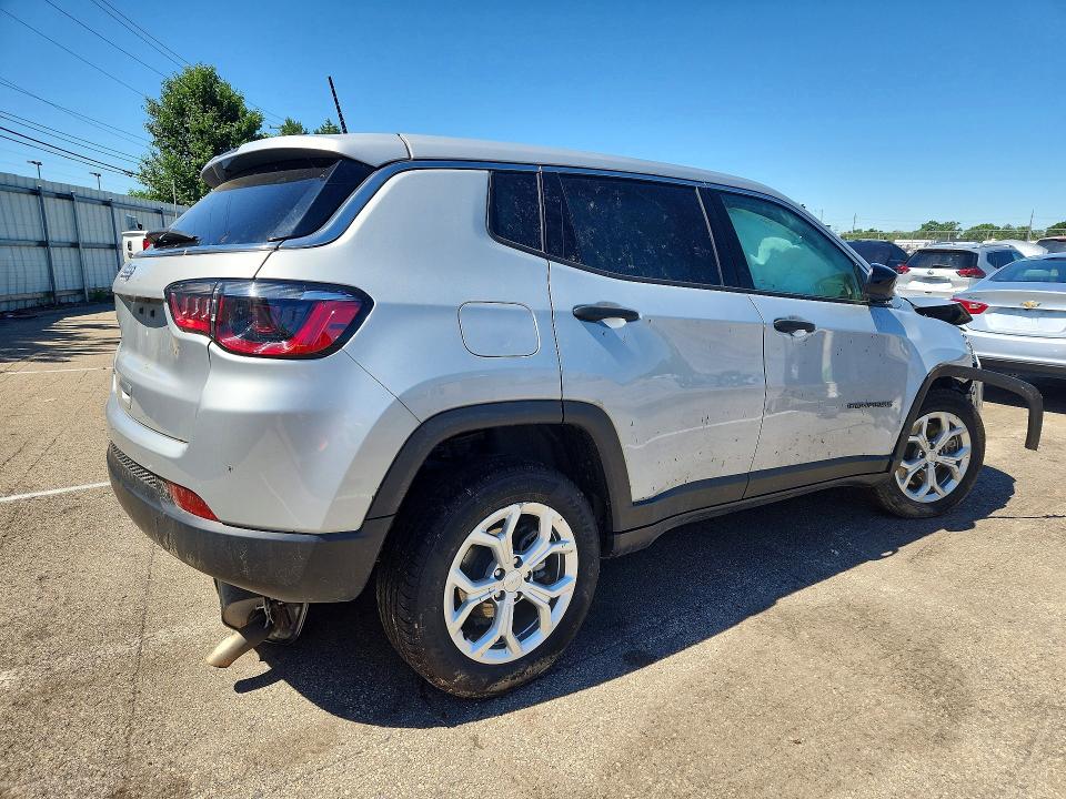 Продажа на аукционе авто 2024 Jeep Compass, vin: 3C4NJDAN5RT135611, номер лота: 55506066