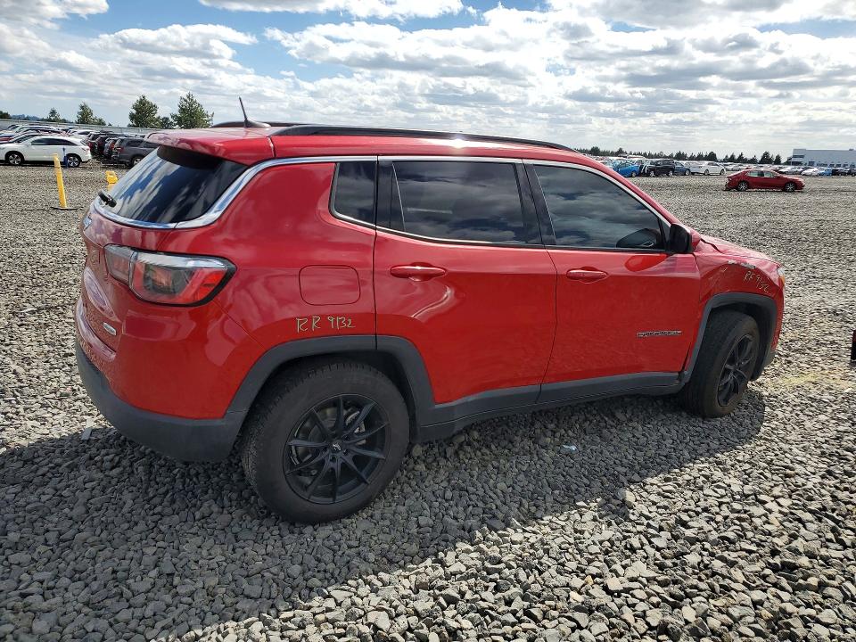 2018 Jeep Compass მანქანა იყიდება აუქციონზე, vin: 3C4NJDBB2JT239014, აუქციონის ნომერი: 56393346