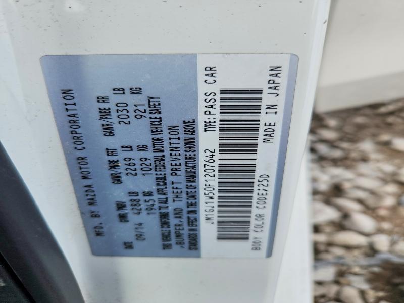 Продаж на аукціоні авто 2015 Mazda 6, vin: JM1GJ1W50F1207642, номер лоту: 56826976