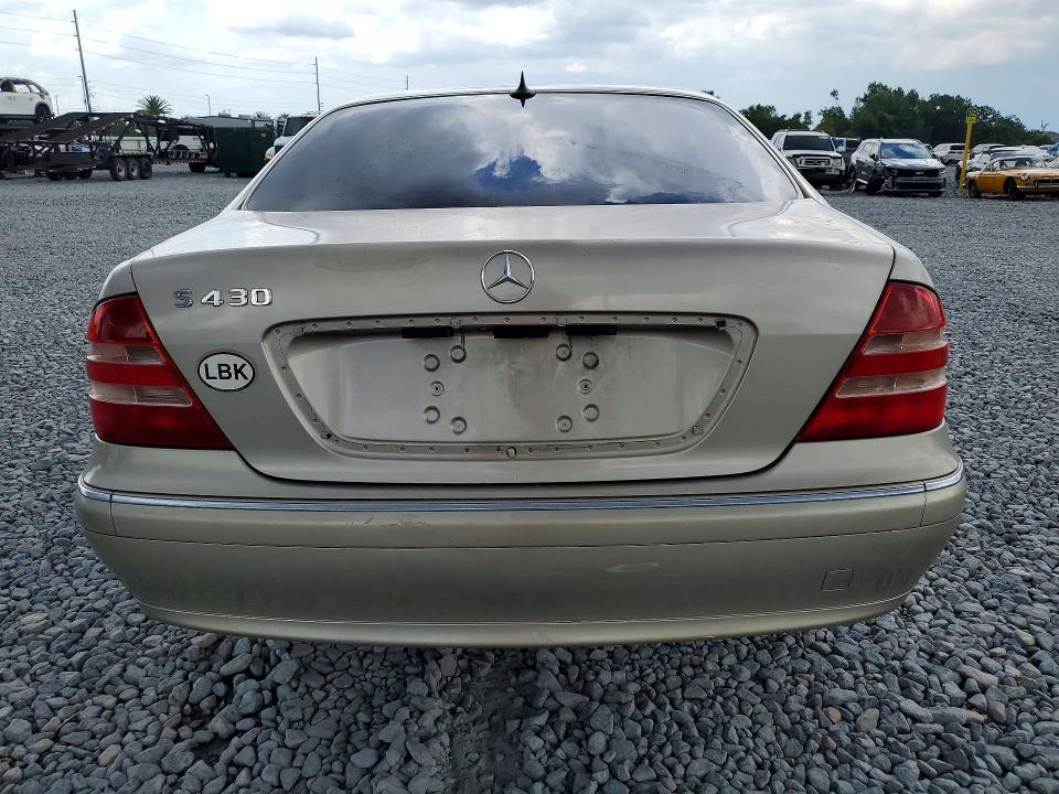 56744456 :رقم المزاد ، WDBNG70J0YA046483 vin ، 2000 Mercedes-benz S مزاد بيع