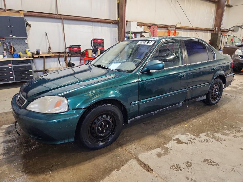 Aukcja sprzedaży 2000 Honda Civic, vin: 2HGEJ668XYH921394, numer aukcji: 55506396
