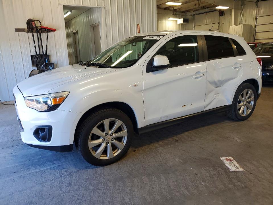 2015 Mitsubishi Outlander Sport მანქანა იყიდება აუქციონზე, vin: 4A4AR3AUXFE004591, აუქციონის ნომერი: 57154216