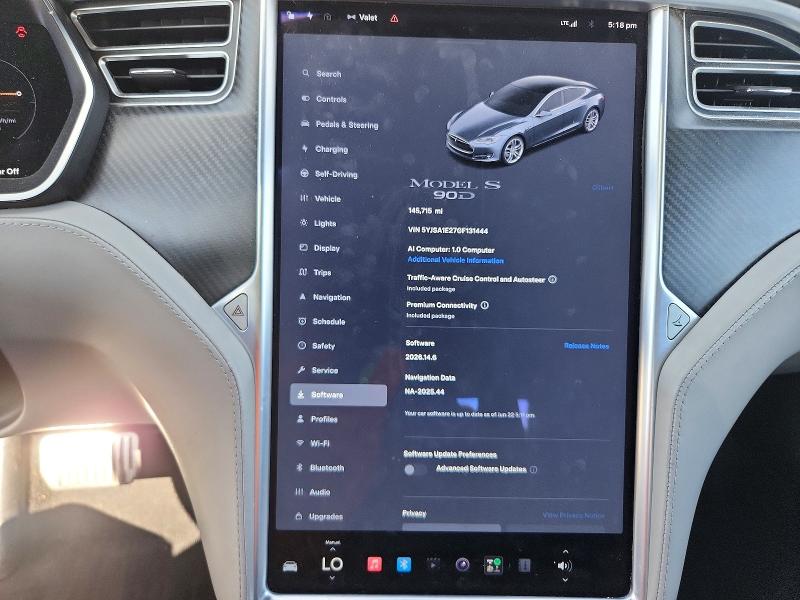 Продажа на аукционе авто 2016 Tesla Model S, vin: 5YJSA1E27GF131444, номер лота: 58459346
