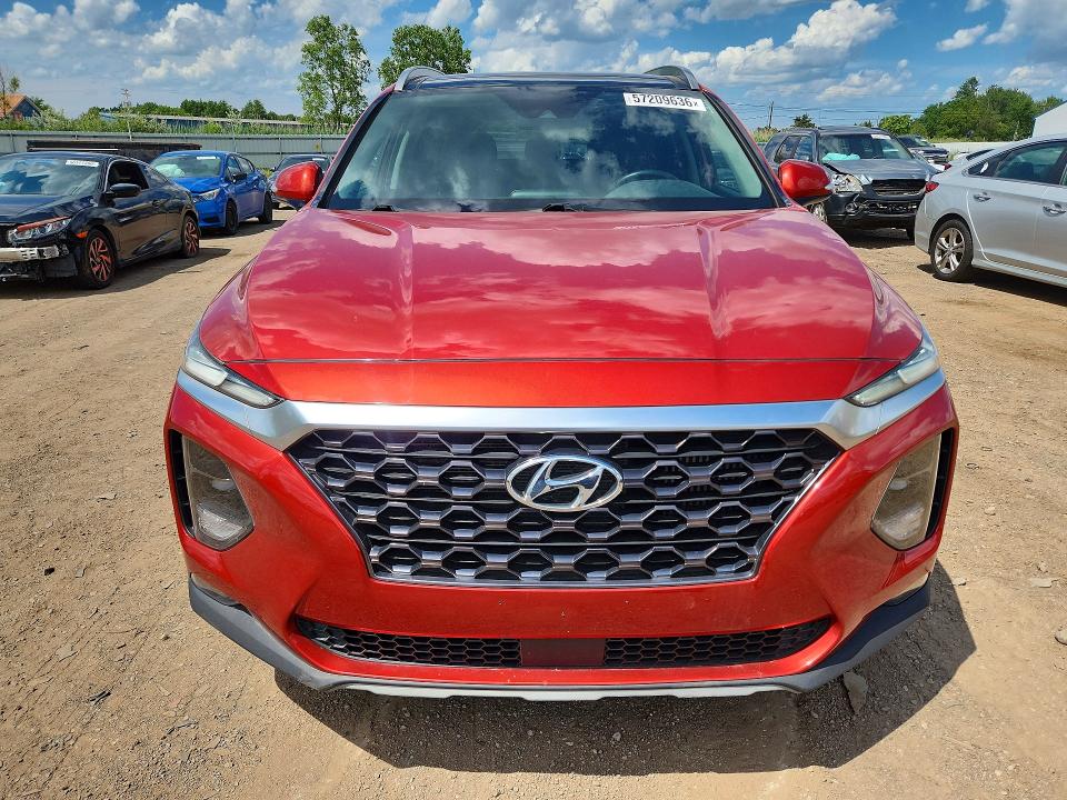 57209636 :رقم المزاد ، 5NMS3CAA0LH184319 vin ، 2020 Hyundai Santa Fe مزاد بيع