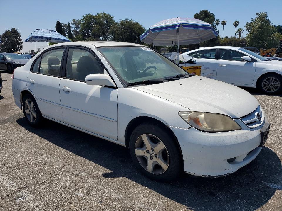 56997696 :رقم المزاد ، JHMES26795S000315 vin ، 2005 Honda Civic مزاد بيع