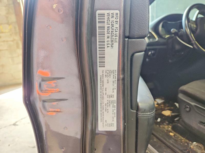 2020 Jeep Grand Cherokee მანქანა იყიდება აუქციონზე, vin: 1C4RJFAG2LC397541, აუქციონის ნომერი: 56263616