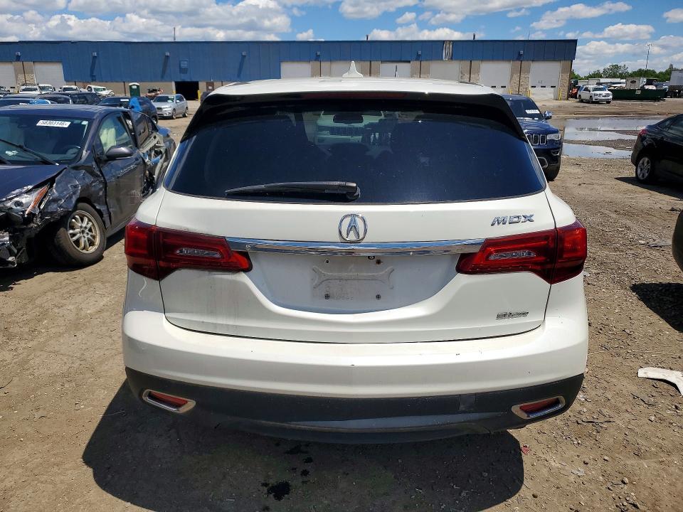 58306586 :رقم المزاد ، 5FRYD4H4XFB021730 vin ، 2015 Acura Mdx مزاد بيع