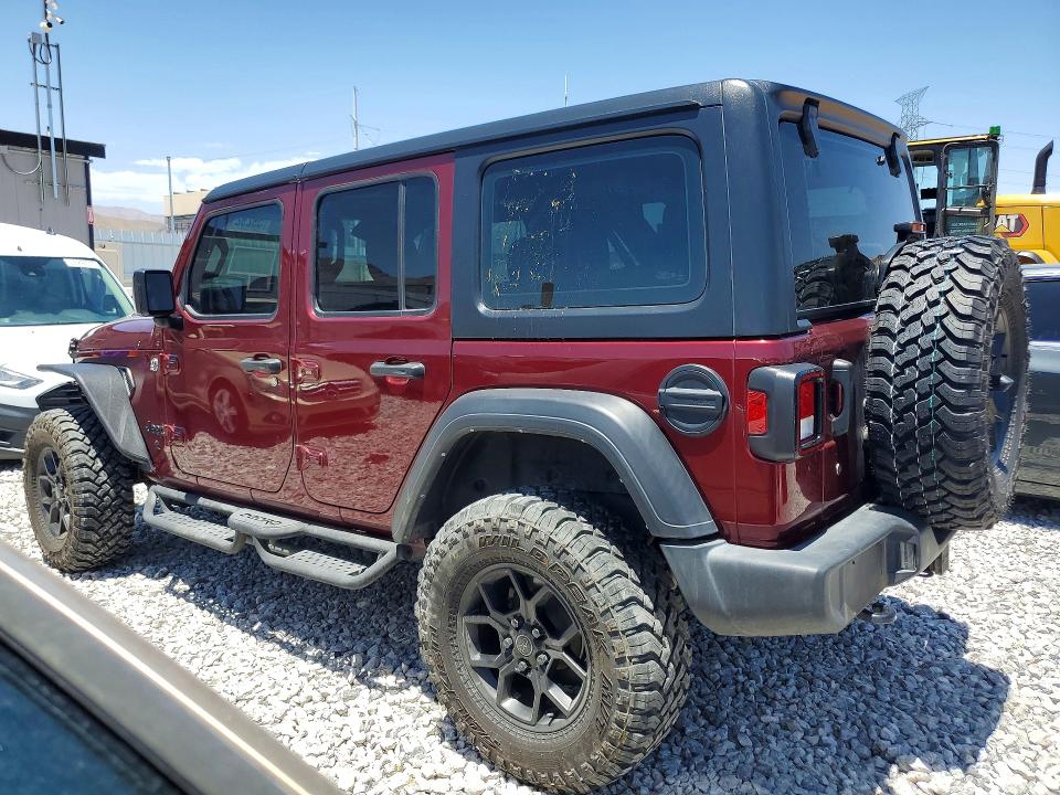 59292106 :رقم المزاد ، 1C4HJXDM0MW791879 vin ، 2021 Jeep Wrangler Unlimited مزاد بيع