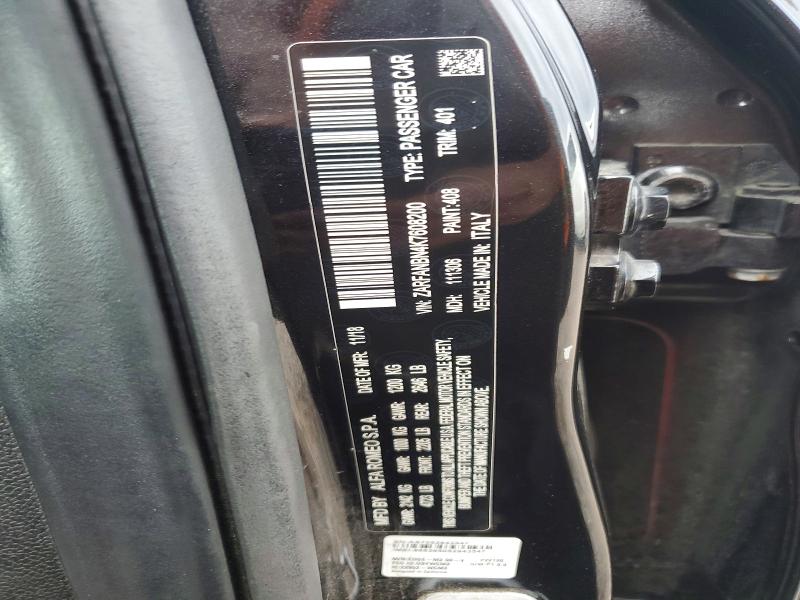 56030686 :رقم المزاد ، ZARFANBN4K7608200 vin ، 2019 Alfa Romeo Giulia مزاد بيع