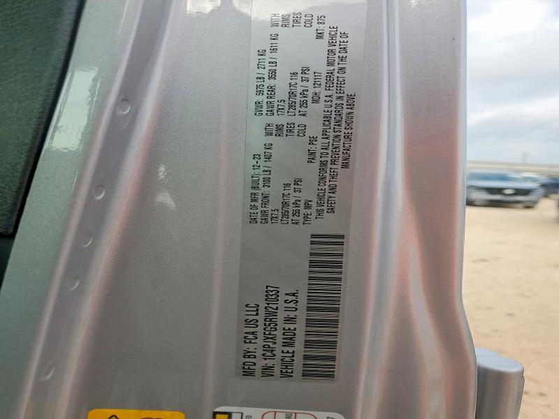 2024 Jeep Wrangler მანქანა იყიდება აუქციონზე, vin: 1C4PJXFG5RW210337, აუქციონის ნომერი: 57904496