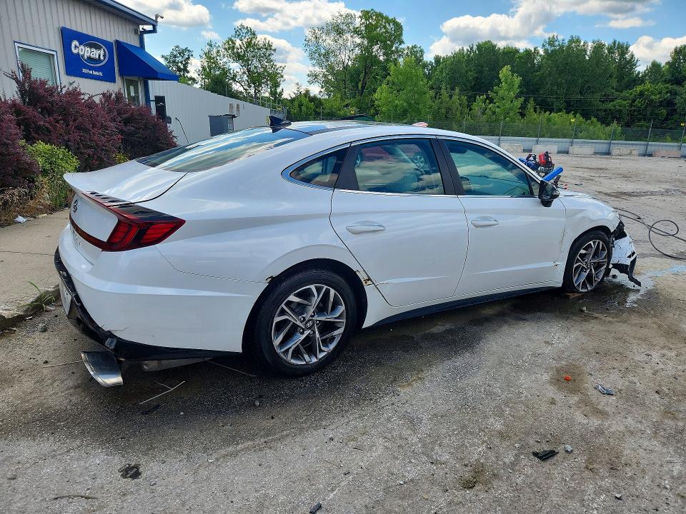 2021 Hyundai Sonata მანქანა იყიდება აუქციონზე, vin: KMHL14JA4MA153016, აუქციონის ნომერი: 57080086