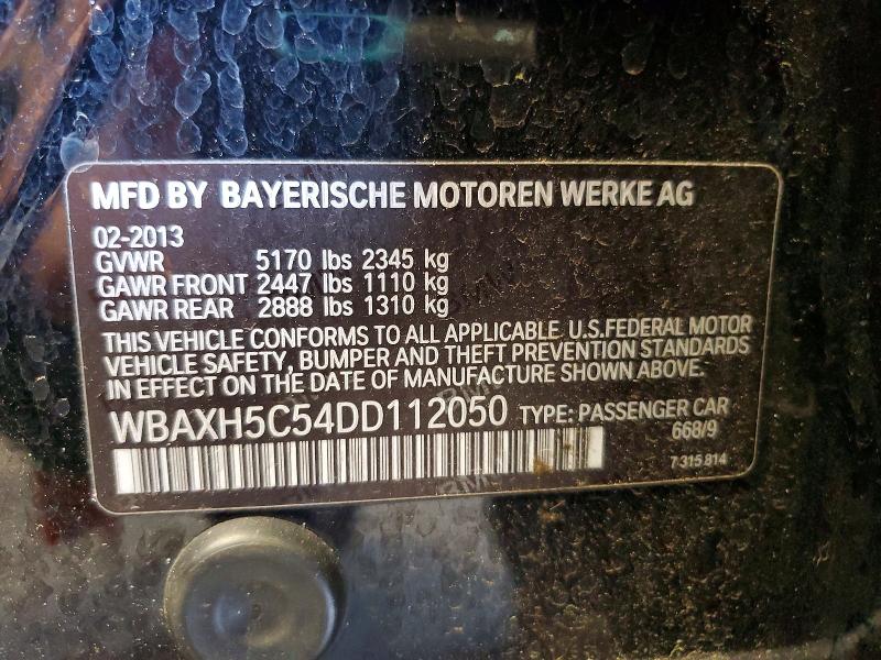 Aukcja sprzedaży 2013 Bmw 528, vin: WBAXH5C54DD112050, numer aukcji: 85630955