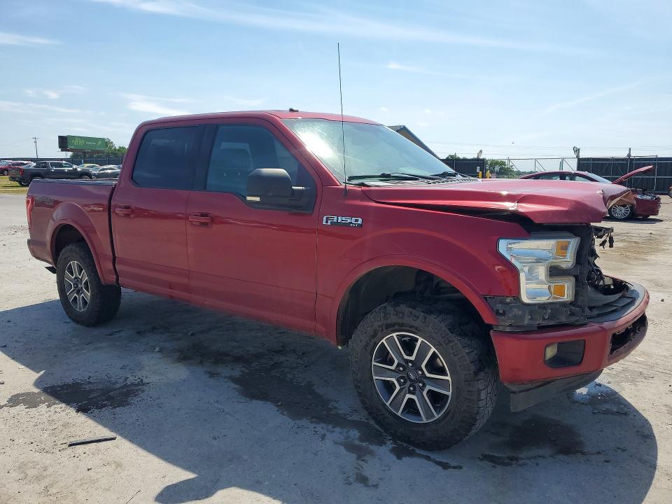 2017 Ford F150 მანქანა იყიდება აუქციონზე, vin: 1FTEW1EF9HKC10460, აუქციონის ნომერი: 55935416