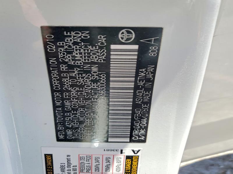 Продажа на аукционе авто 2011 Toyota Camry, vin: JTNBF3EK6B3006661, номер лота: 56704696