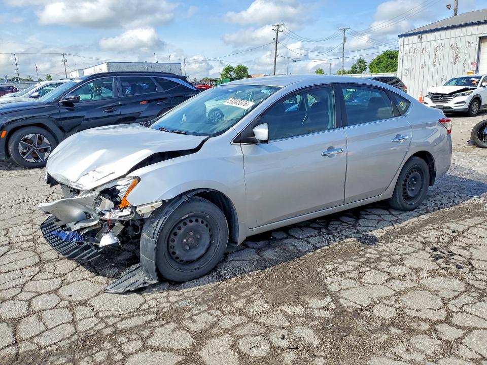 58245376 :رقم المزاد ، 3N1AB7AP8FY330098 vin ، 2015 Nissan Sentra مزاد بيع