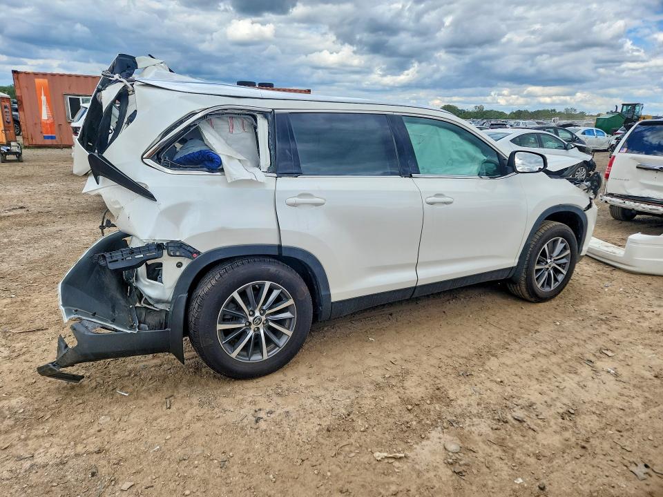 Aukcja sprzedaży 2019 Toyota Highlander, vin: 5TDJZRFH4KS722745, numer aukcji: 57654026