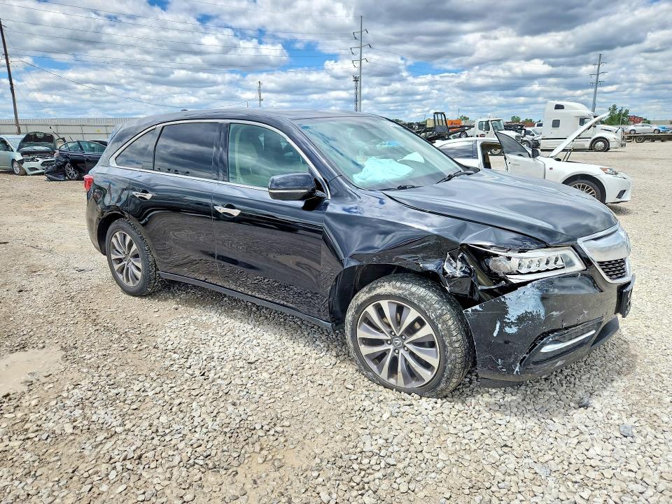 57225416 :رقم المزاد ، 5FRYD4H43EB017999 vin ، 2014 Acura Mdx مزاد بيع