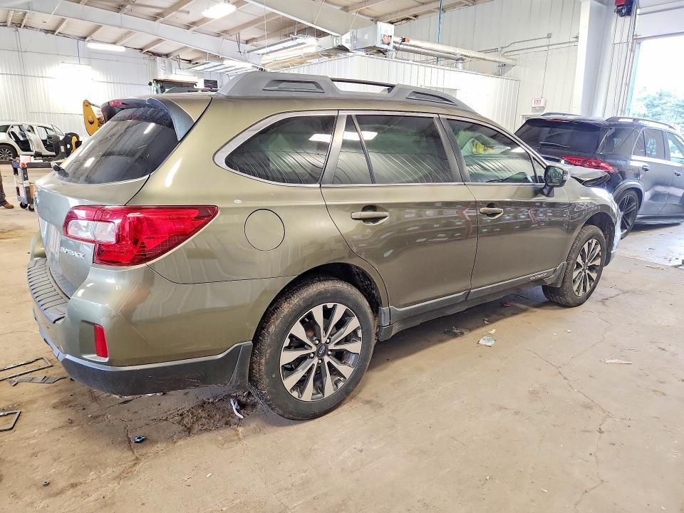 2015 Subaru Outback მანქანა იყიდება აუქციონზე, vin: 4S4BSBJC0F3238618, აუქციონის ნომერი: 55439626