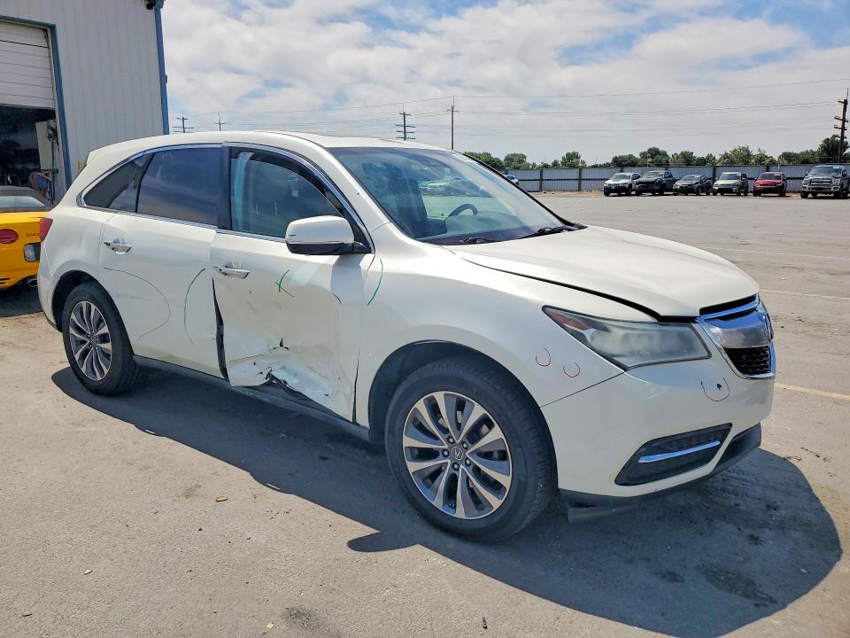 2016 Acura Mdx მანქანა იყიდება აუქციონზე, vin: 5FRYD3H49GB002856, აუქციონის ნომერი: 58600786