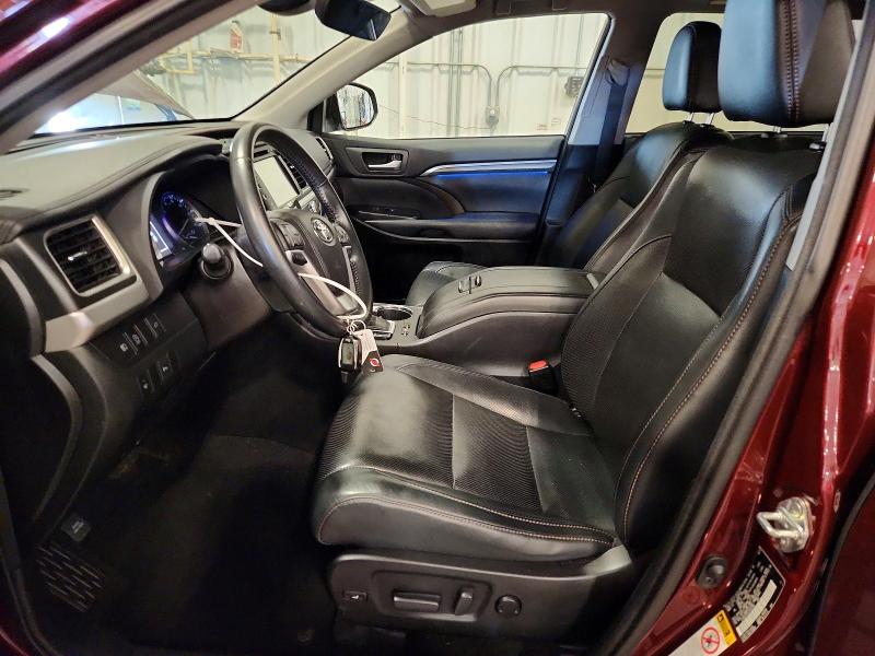 54600126 :رقم المزاد ، 5TDDZRFH3JS492188 vin ، 2018 Toyota Highlander مزاد بيع