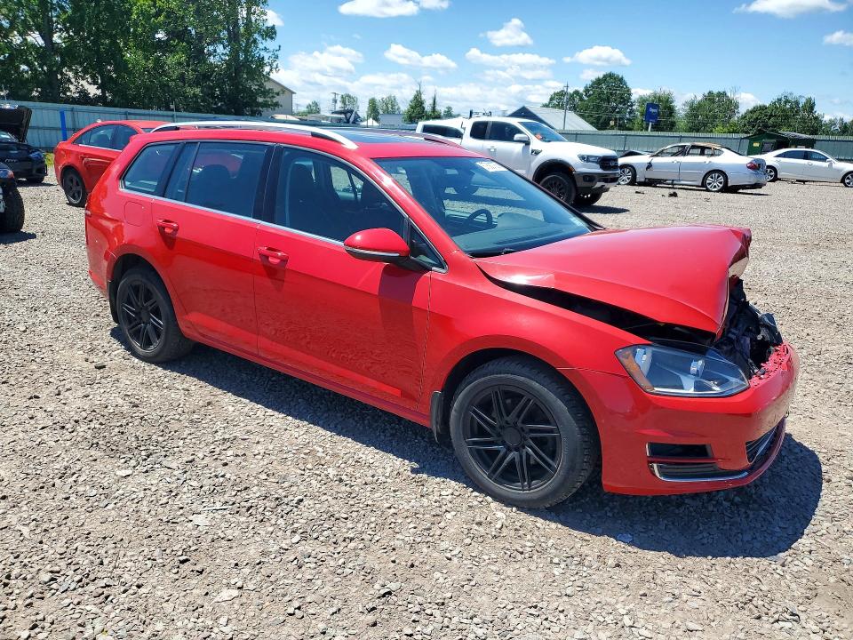 57580756 :رقم المزاد ، 3VWC17AUXHM500905 vin ، 2017 Volkswagen Golf Sportwagen مزاد بيع