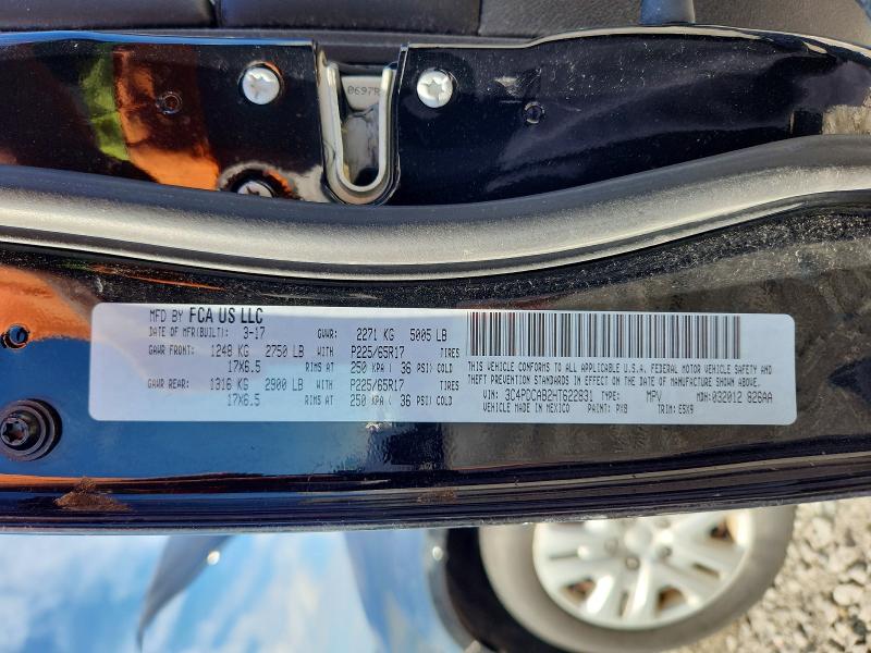57937886 :رقم المزاد ، 3C4PDCAB2HT622831 vin ، 2017 Dodge Journey مزاد بيع