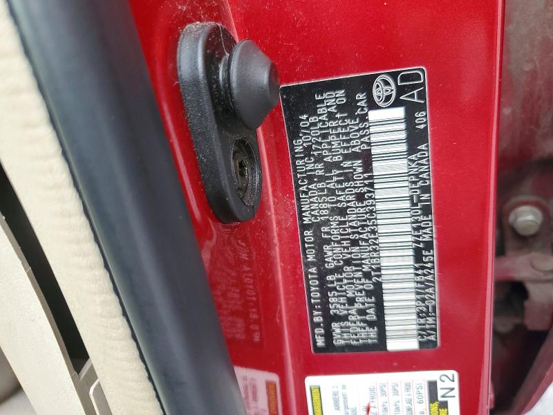Продаж на аукціоні авто 2005 Toyota Corolla, vin: 2T1BR32E35C393711, номер лоту: 56225336