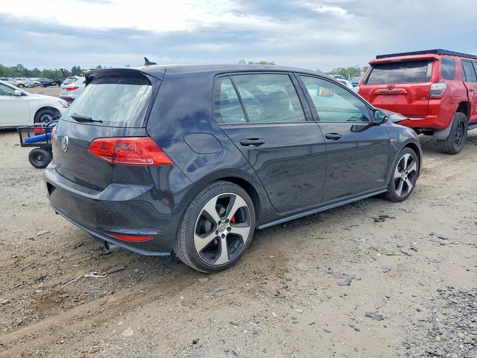 57929466 :رقم المزاد ، 3VW4T7AU7HM035644 vin ، 2017 Volkswagen Gti مزاد بيع