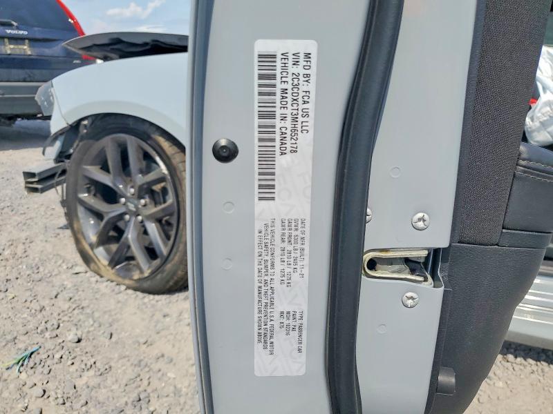 57209796 :رقم المزاد ، 2C3CDXCT3MH652178 vin ، 2021 Dodge Charger مزاد بيع