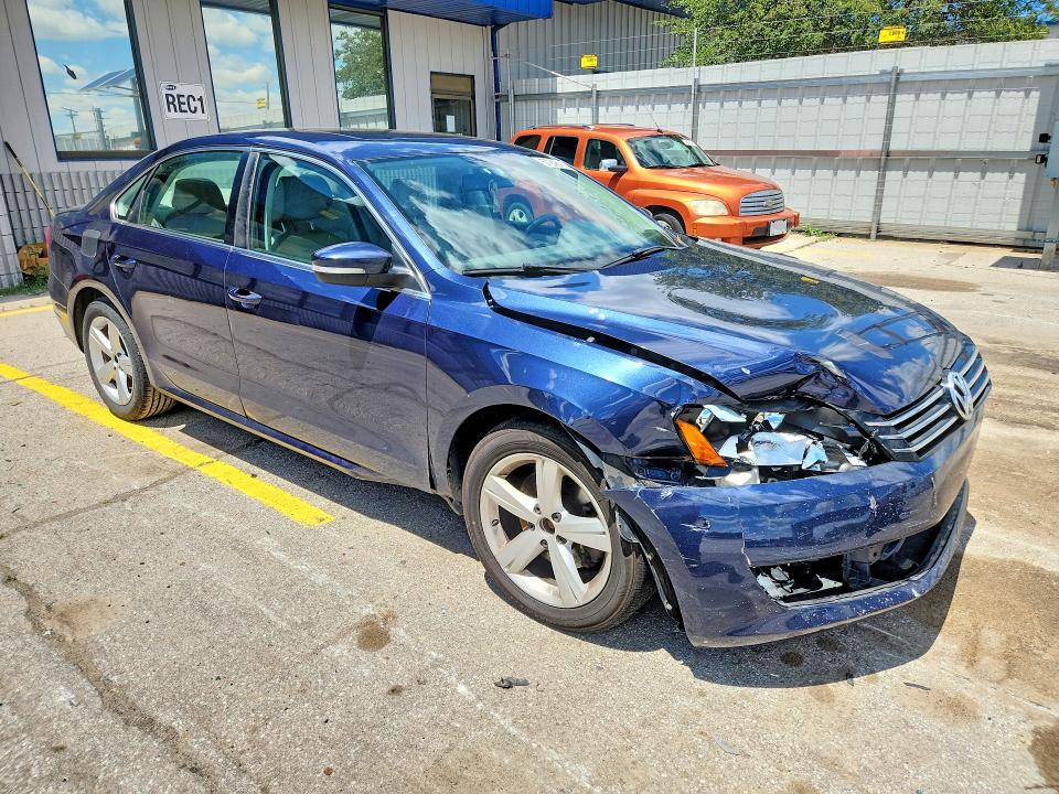 Продажа на аукционе авто 2013 Volkswagen Passat, vin: 1VWBP7A35DC037486, номер лота: 57248416