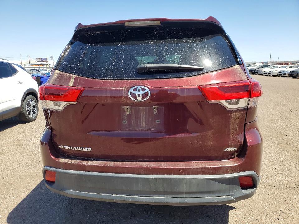 55445966 :رقم المزاد ، 5TDBZRFH7HS467148 vin ، 2017 Toyota Highlander مزاد بيع