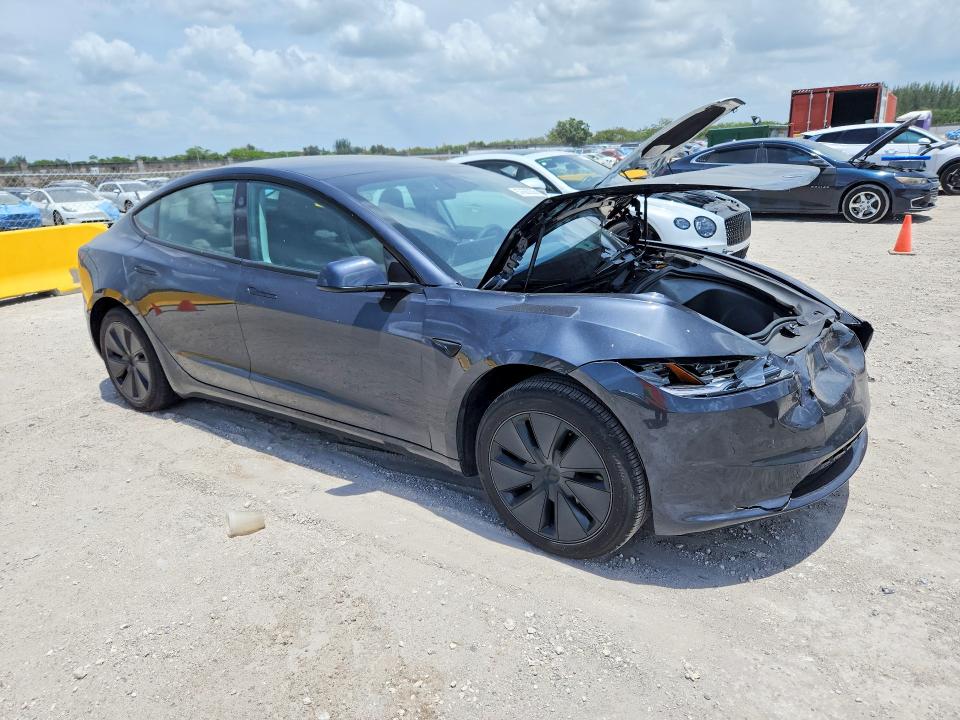 57663206 :رقم المزاد ، 5YJ3E1EA4SF970881 vin ، 2025 Tesla Model 3 مزاد بيع