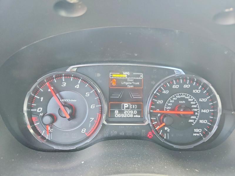 Aukcja sprzedaży 2019 Subaru Wrx, vin: JF1VA1F63K8823200, numer aukcji: 57750666