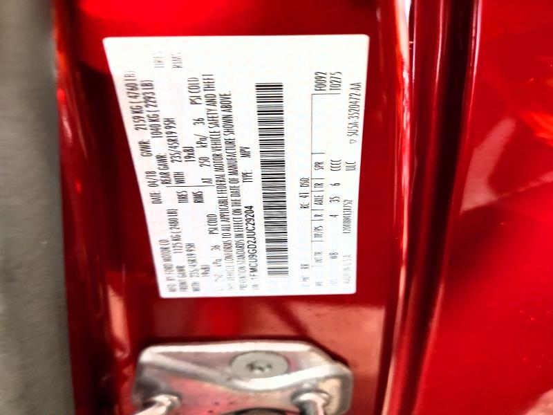 Продаж на аукціоні авто 2018 Ford Escape, vin: 1FMCU9GD2JUC29204, номер лоту: 55334676