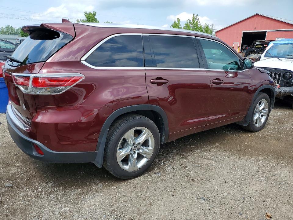 Aukcja sprzedaży 2016 Toyota Highlander, vin: 5TDDKRFHXGS226230, numer aukcji: 55593166