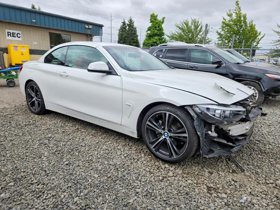 2019 Bmw 430i მანქანა იყიდება აუქციონზე, vin: WBA4Z1C58KEE48528, აუქციონის ნომერი: 58814886
