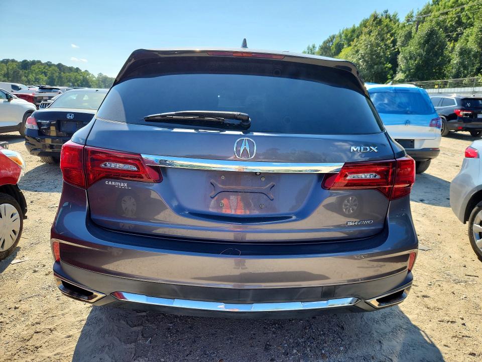 2017 Acura Mdx მანქანა იყიდება აუქციონზე, vin: 5J8YD4H53HL002593, აუქციონის ნომერი: 58588476