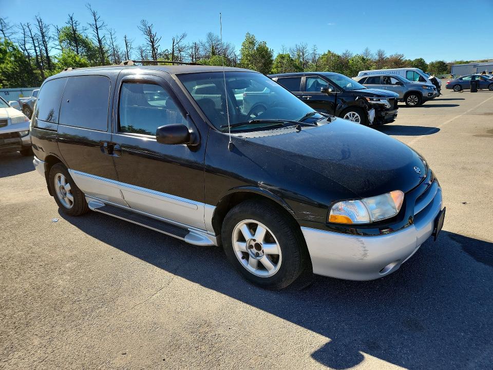 2001 Nissan Quest მანქანა იყიდება აუქციონზე, vin: 4N2ZN16T51D821456, აუქციონის ნომერი: 57065496