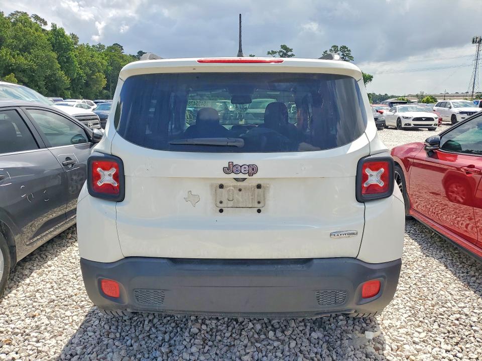 2017 Jeep Renegade მანქანა იყიდება აუქციონზე, vin: ZACCJABB4HPF85332, აუქციონის ნომერი: 54554786
