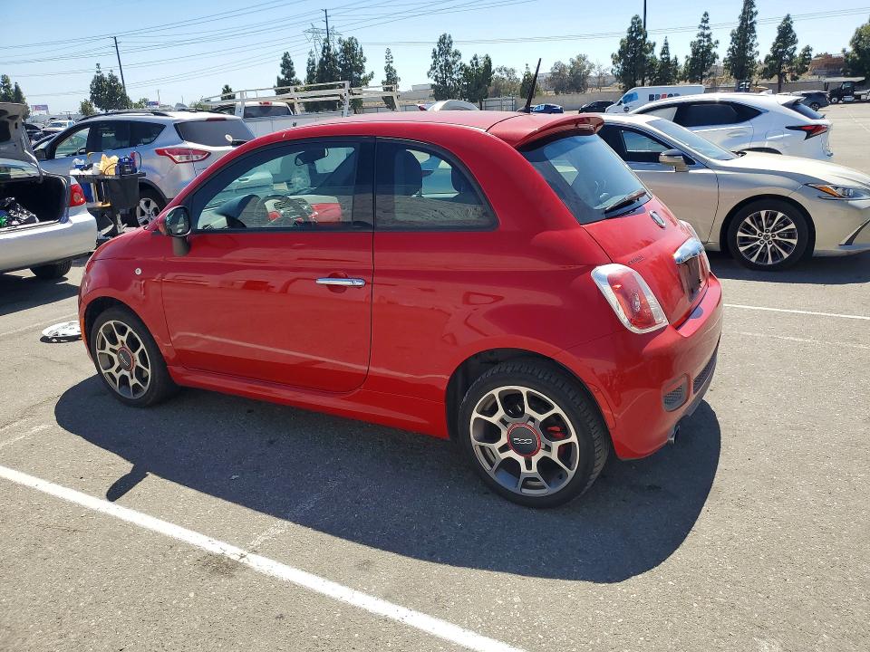 2014 Fiat 500 მანქანა იყიდება აუქციონზე, vin: 3C3CFFBR7ET267659, აუქციონის ნომერი: 57272176