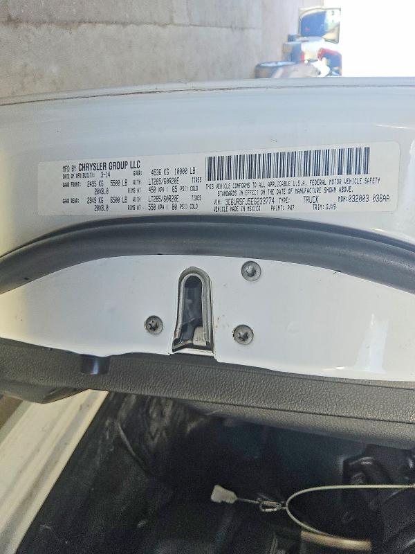 Auction sale of the 2014 Ram 2500, vin: 3C6UR5FJ5EG233774, lot number: 56188106