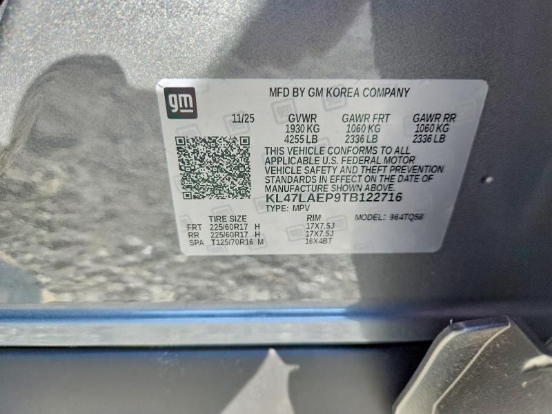 Продажа на аукционе авто 2026 Buick Envista, vin: KL47LAEP9TB122716, номер лота: 58107766