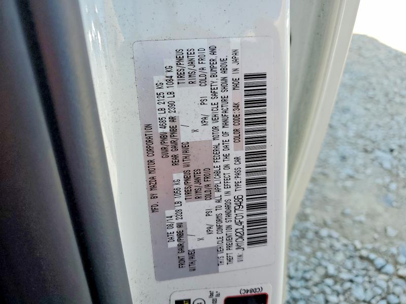 Aukcja sprzedaży 2015 Mazda 5, vin: JM1CW2CL4F0179486, numer aukcji: 57670806