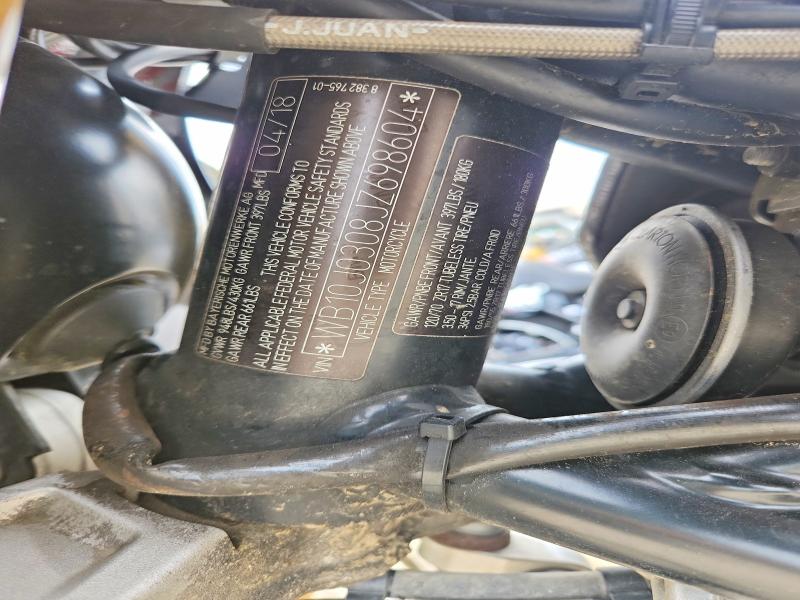 Продажа на аукционе авто 2018 Bmw R Nine T, vin: WB10J0308JZ698604, номер лота: 58960436